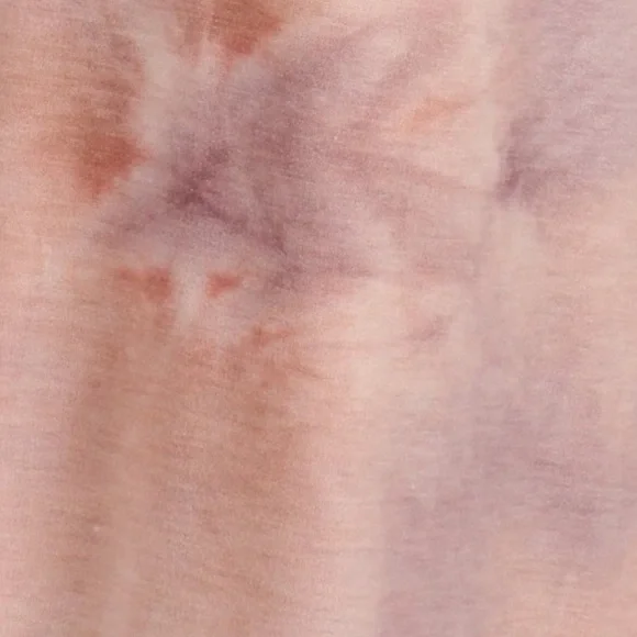 New Color! Lilac Mauve Multi Tie Dye Palazzo Pants - Picture 4 of 4